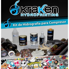 Kit de Hidrografia/Water Transfer Printing para compresor